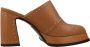 Noa Harmon Stijlvolle Heeled Mules voor Vrouwen Brown Dames - Thumbnail 1