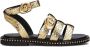 NOA HARMON Sandalen Dames 9737 Maat: 37 Materiaal: Leer Kleur: Goud - Thumbnail 2