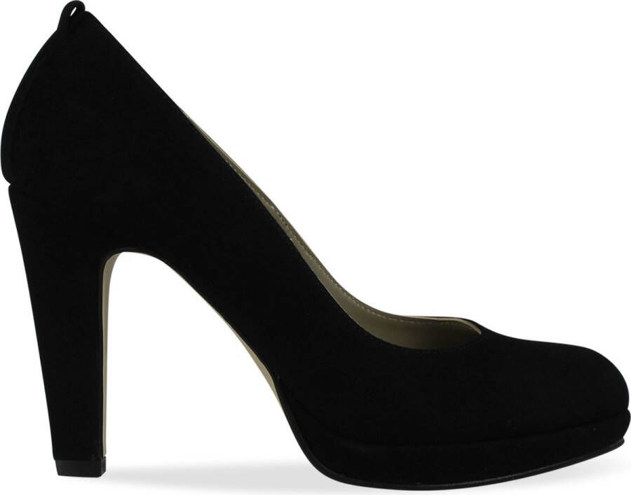 Noë Shoes Nabla Pump Black Suède