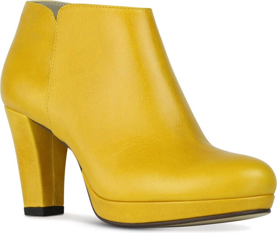 Noë Shoes Nadra Enkellaars Mustard