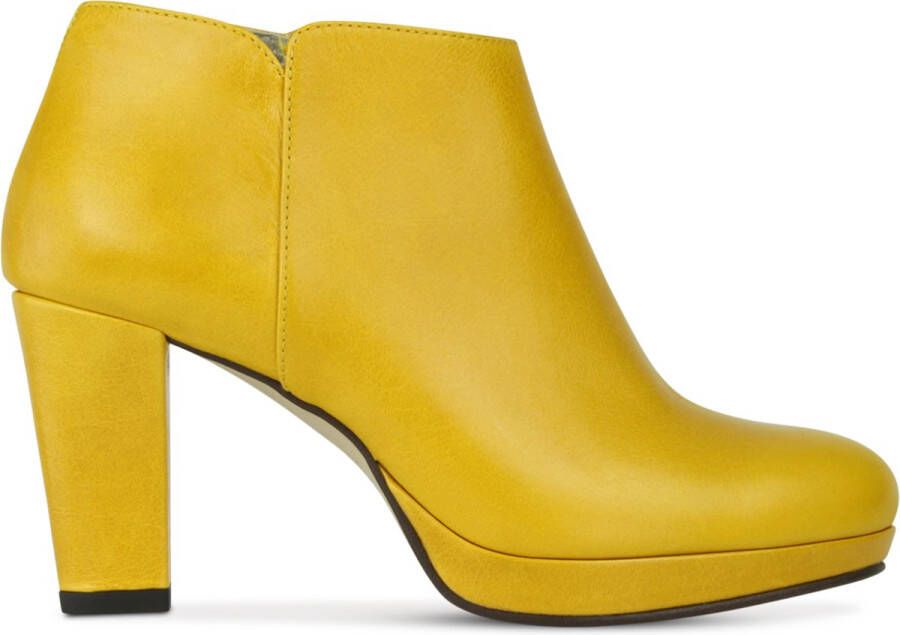 Noë Shoes Nadra Enkellaars Mustard