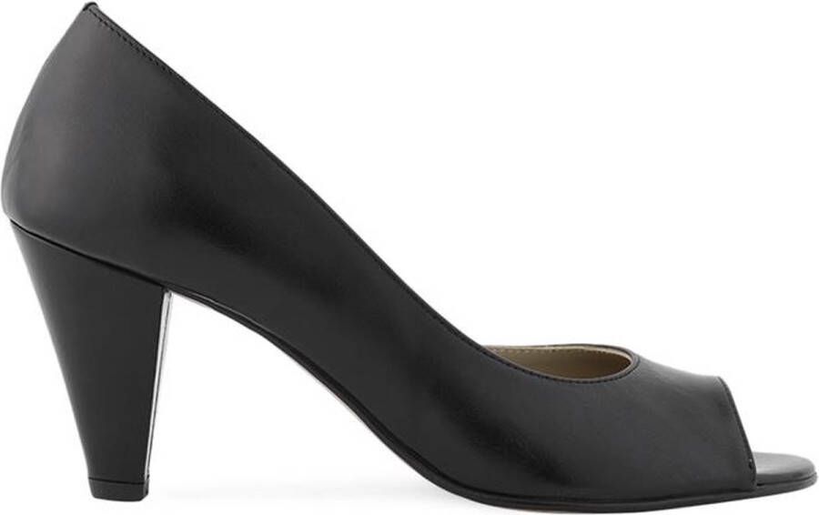 Noë Shoes Nicolina Peeptoe Black