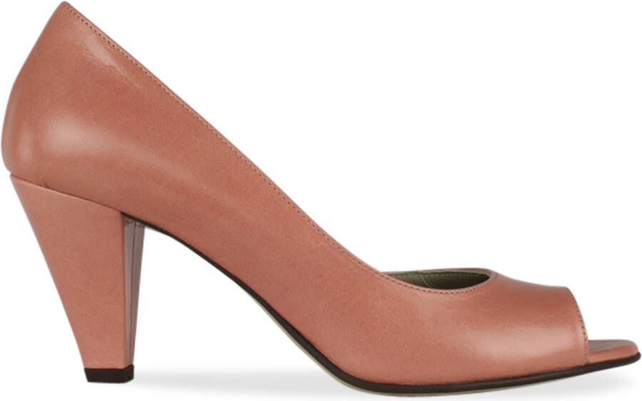 Noë Shoes Nicolina Peeptoe Coral