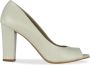 Noë Shoes Nicoline Peeptoe Cream - Thumbnail 1