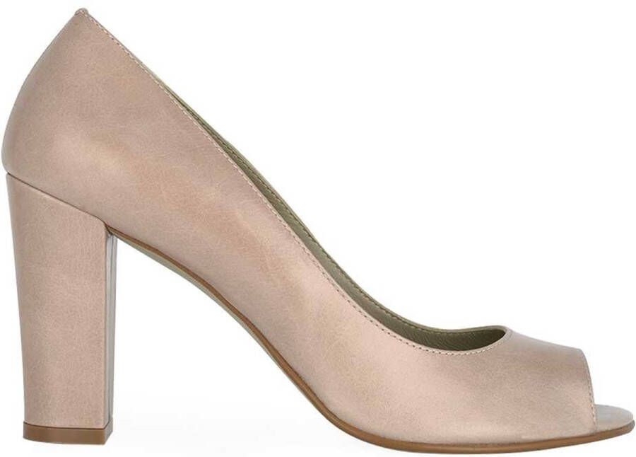 Noë Shoes Nicoline Peeptoe Nude