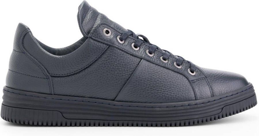 NoGRZ D.Trezzin Leren herensneakers Blauw Leer