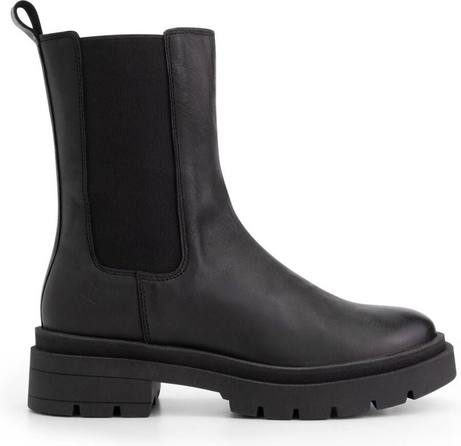 NoGRZ L.Costa Dames Chelsea boots Enkellaarzen Zwart leer