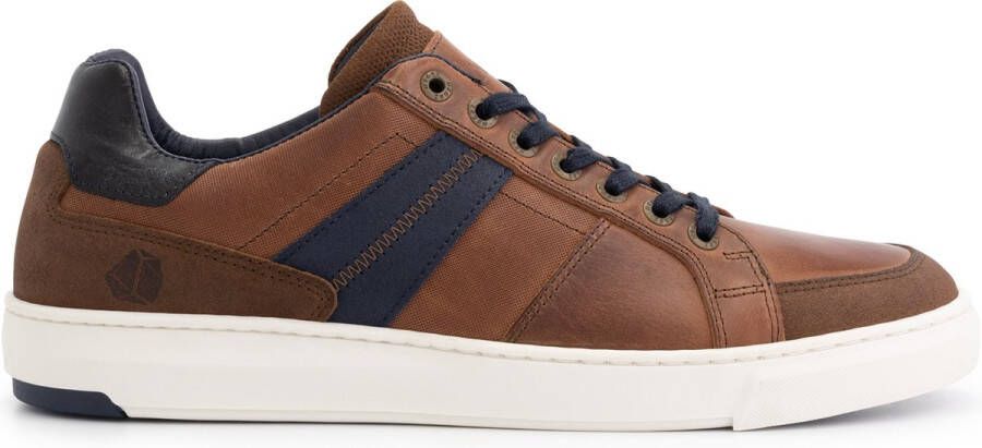 NoGRZ M.Maltzen herensneaker Cognac bruin leer