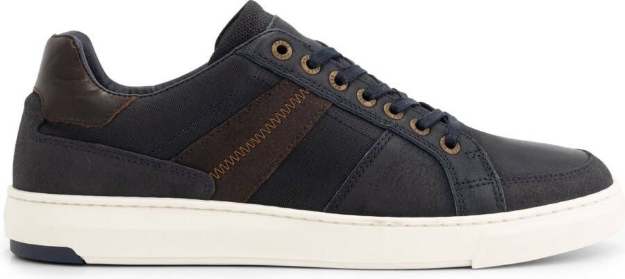 NoGRZ M.Maltzen herensneaker Marine Blauw leer