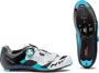 Northwave Fietsschoenen Race Wit Blauw Storm Carbon White Blue - Thumbnail 1