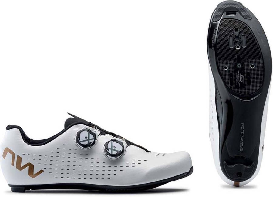 Northwave Revolution 3 Racefiets Schoenen White Bronze