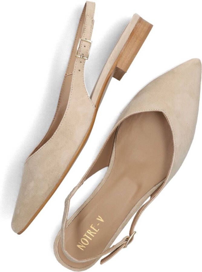 Notre-V 08-231 Slingbacks Dames Beige