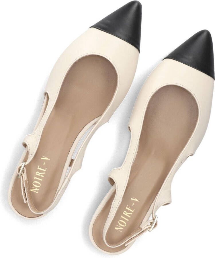 Notre-V 08-235 Slingbacks Dames Beige