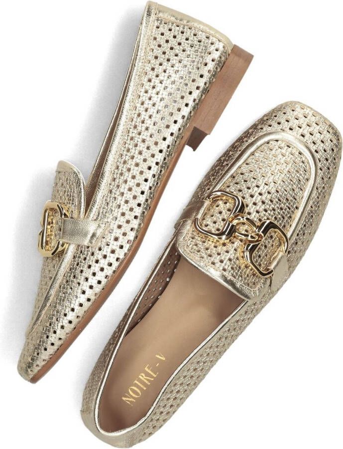 Notre-V 08-42 Loafers Instappers Dames Goud