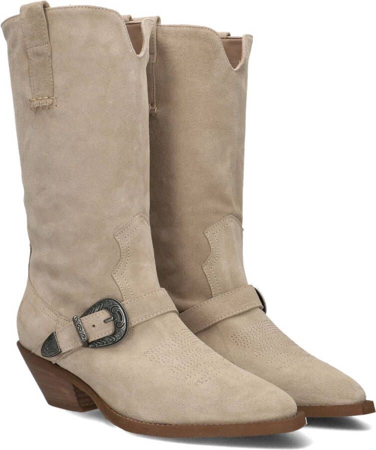 Notre-V 08-480 Laarzen Suède Dames Beige