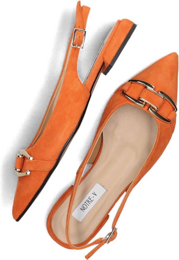 Notre-V 12232 Slingbacks Dames Oranje