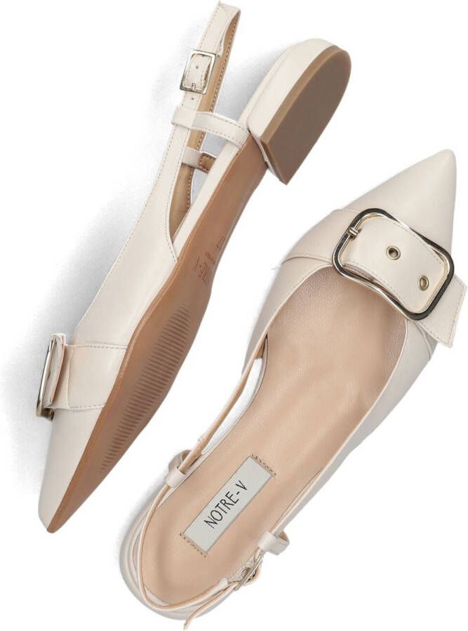 Notre-V 12250 Slingbacks Dames Beige