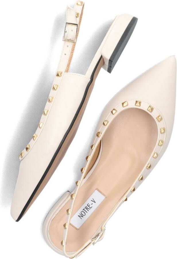 Notre-V 12270 Slingbacks Dames Beige