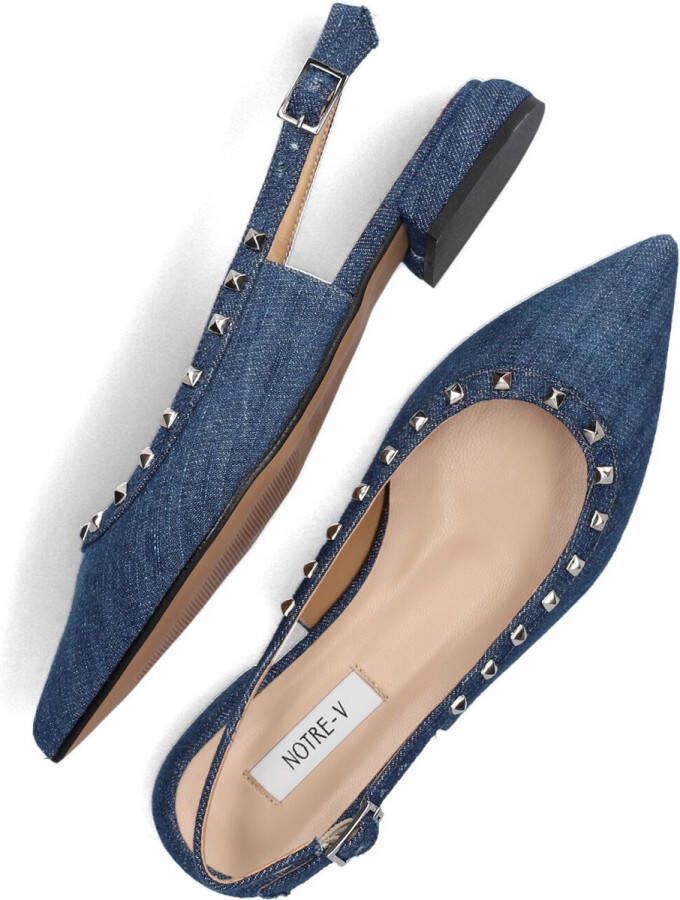 Notre-V 12270 Slingbacks Dames Blauw