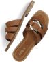 Notre-V 22718 Slippers Dames Cognac - Thumbnail 2