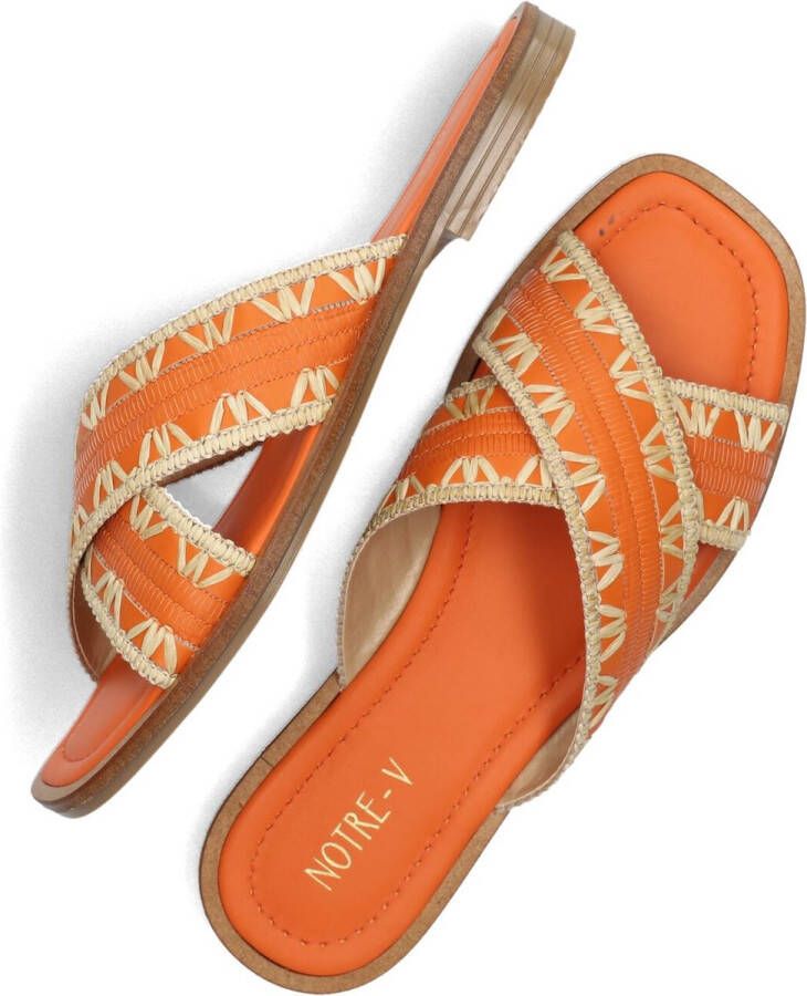 Notre-V 23172 Slippers Dames Oranje