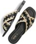 Notre-V 23172 Slippers Dames Zwart - Thumbnail 7