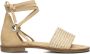 Notre-v Dames Sandalen 23268 Beige Dames - Thumbnail 2