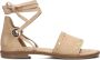 Notre-v Dames Sandalen 23269 Beige Dames - Thumbnail 2