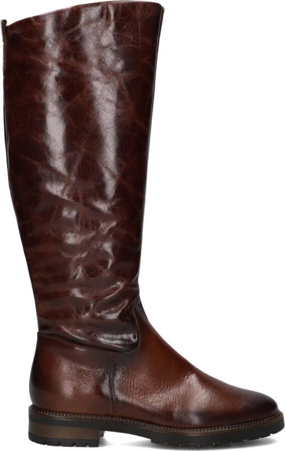 Notre-V 2body304 Laarzen Leer Dames Cognac