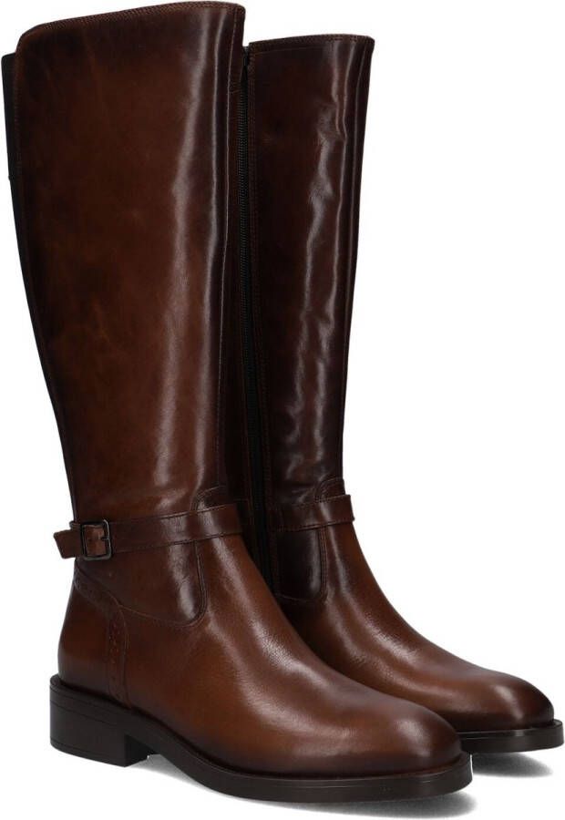 Notre-V 2fly326 Laarzen Leer Dames Cognac