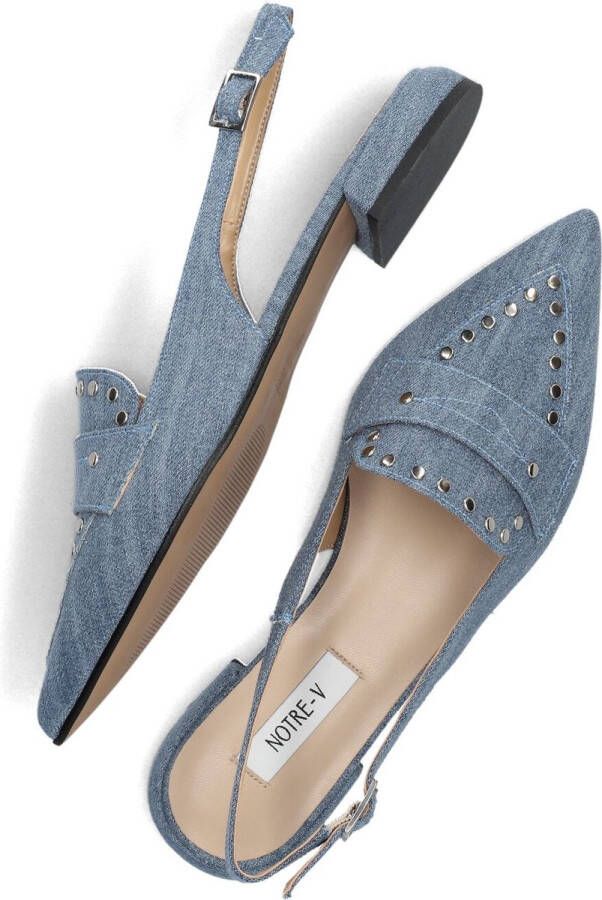 Notre-V 3315 Slingbacks Dames Blauw