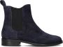 Notre-V 3422 Enkellaarsjes Enkelboots met rits Dames Blauw - Thumbnail 2