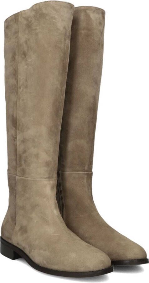 Notre-V 3496 Laarzen Suède Dames Taupe