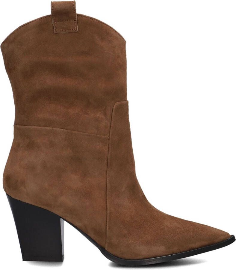 Notre-V 35152 Enkellaarsjes Dames Cognac