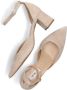 Notre-V 35514 Pumps High Heels Schoenen Hoge Hak Dames Beige - Thumbnail 7