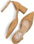 Notre-V 35514 Pumps High Heels Schoenen Hoge Hak Dames Cognac - Thumbnail 8