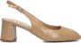 Notre-V 3713 Slingbacks Dames Camel - Thumbnail 2