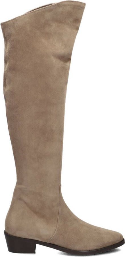 Notre-V 394492 Laarzen Suède Dames Taupe