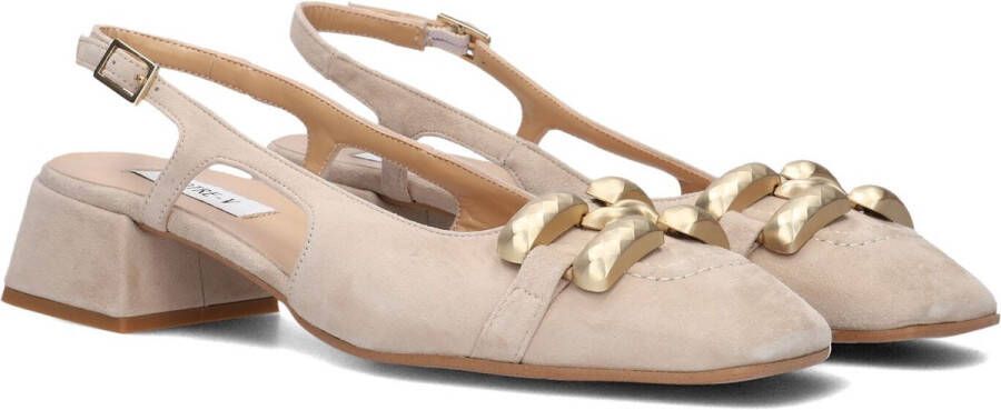 Notre-V 4460 Slingbacks Dames Beige