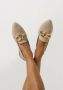 Notre-V 4638 Loafers Instappers Dames Beige - Thumbnail 2