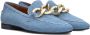 Notre-V 4638 Loafers Instappers Dames Blauw - Thumbnail 8