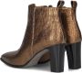 Notre-V 4838 Enkellaarsjes Enkelboots met rits Dames Brons - Thumbnail 2