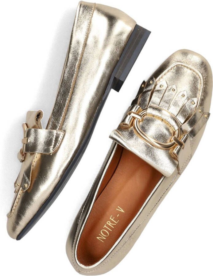 Notre-V 5648 Loafers Instappers Dames Goud