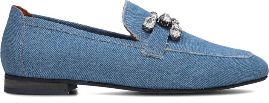 Notre-V 6112 Loafers Instappers Dames Blauw