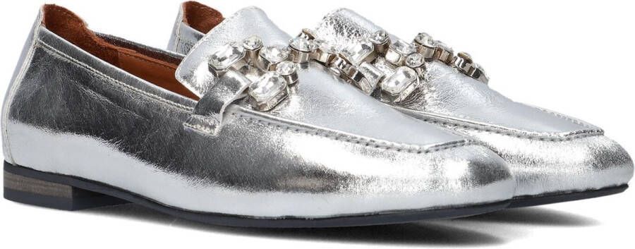 Notre-V 6112 Loafers Instappers Dames Zilver