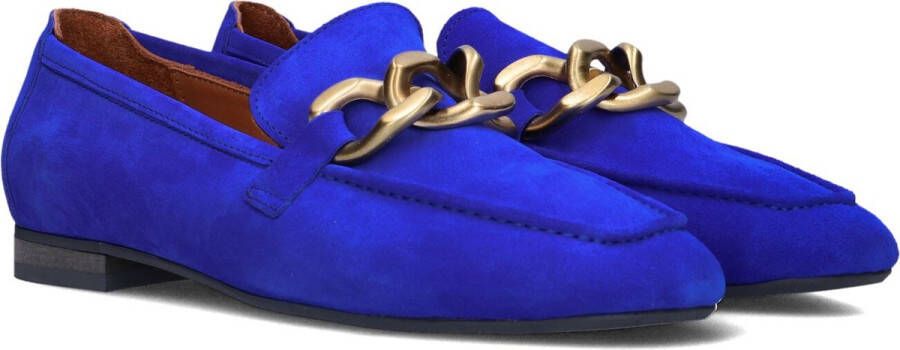 Notre-V 6114 Loafers Instappers Dames Blauw