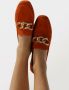 Notre-V 6114 Mocassins Instappers Dames Oranje - Thumbnail 2