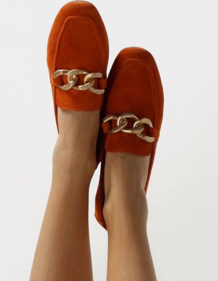 Notre-V 6114 Loafers Instappers Dames Oranje