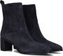 Notre-V 8543 Enkellaarsjes Enkelboots met rits Dames Blauw - Thumbnail 2