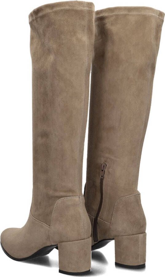 Notre-V 8581 Laarzen Leer Dames Taupe